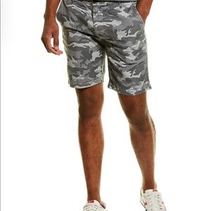 AG Jeans Slim Linen-Blend Trouser Shorts